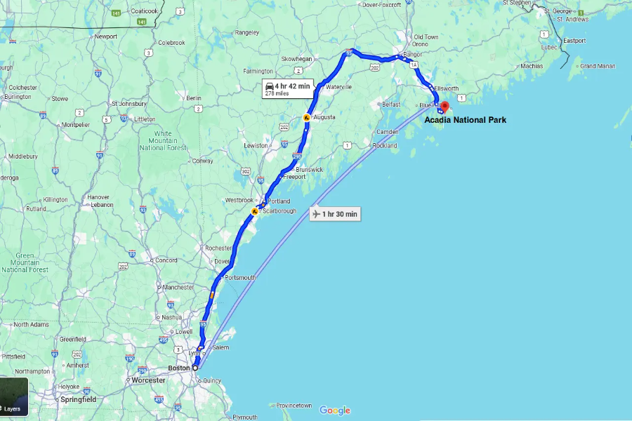 3 Day Itinerary Acadia National park